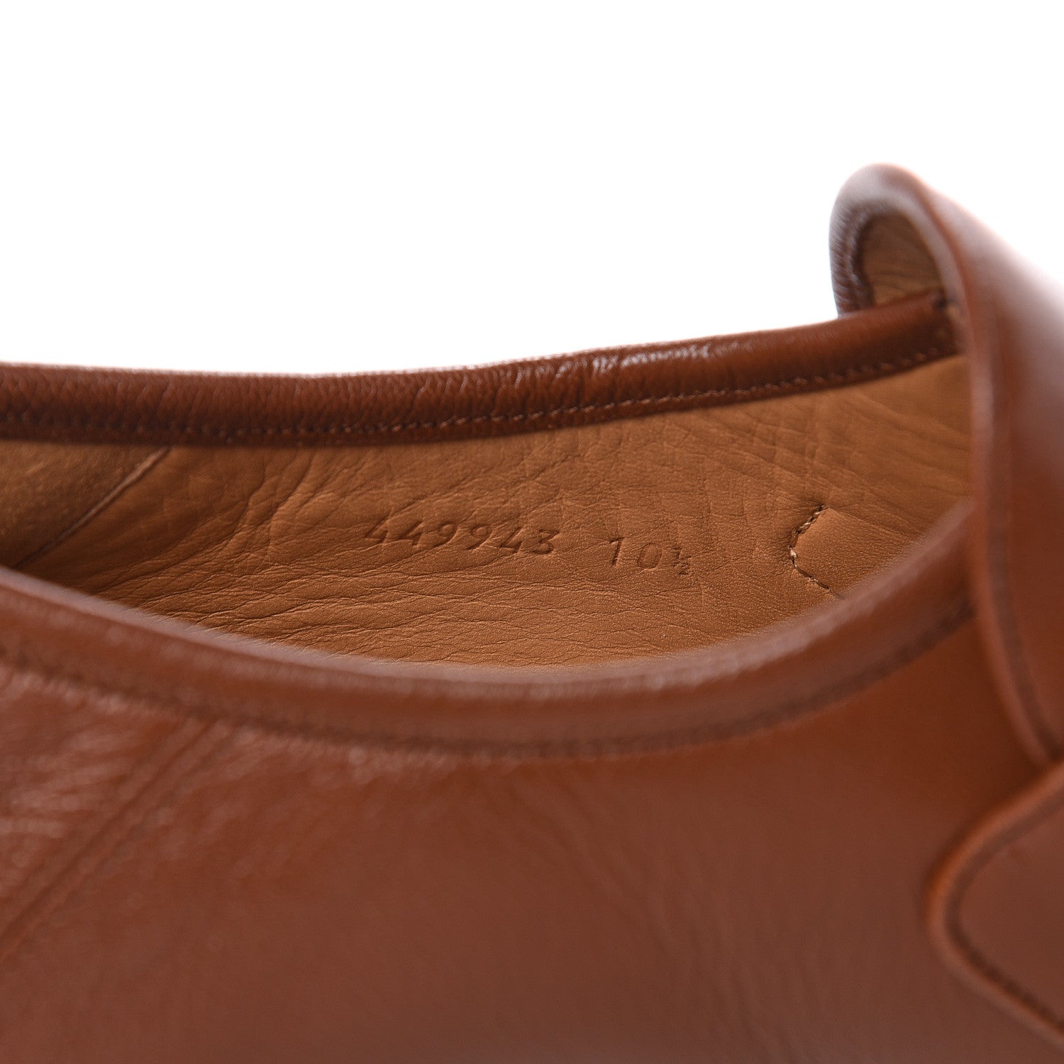 Gucci Goatskin Mens Horsebit Loafers 10.5 Cuir 8 of 9