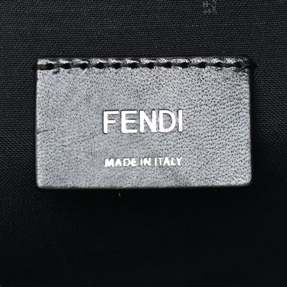 Fendi Vitello Century Bi-Color FF 1974 Embossed Belt Bag Maya Black 6 of 9
