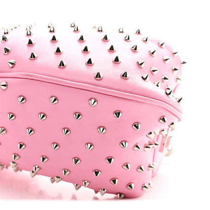 Christian Louboutin Calfskin Studded Le 54 Shoulder Bag Calipso 10 of 11