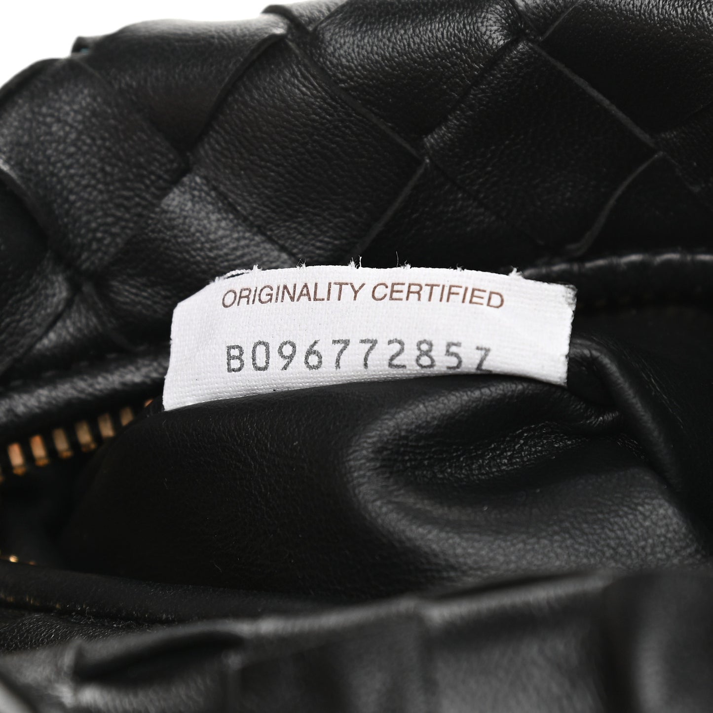 Nappa Intrecciato Mini Jodie Black
