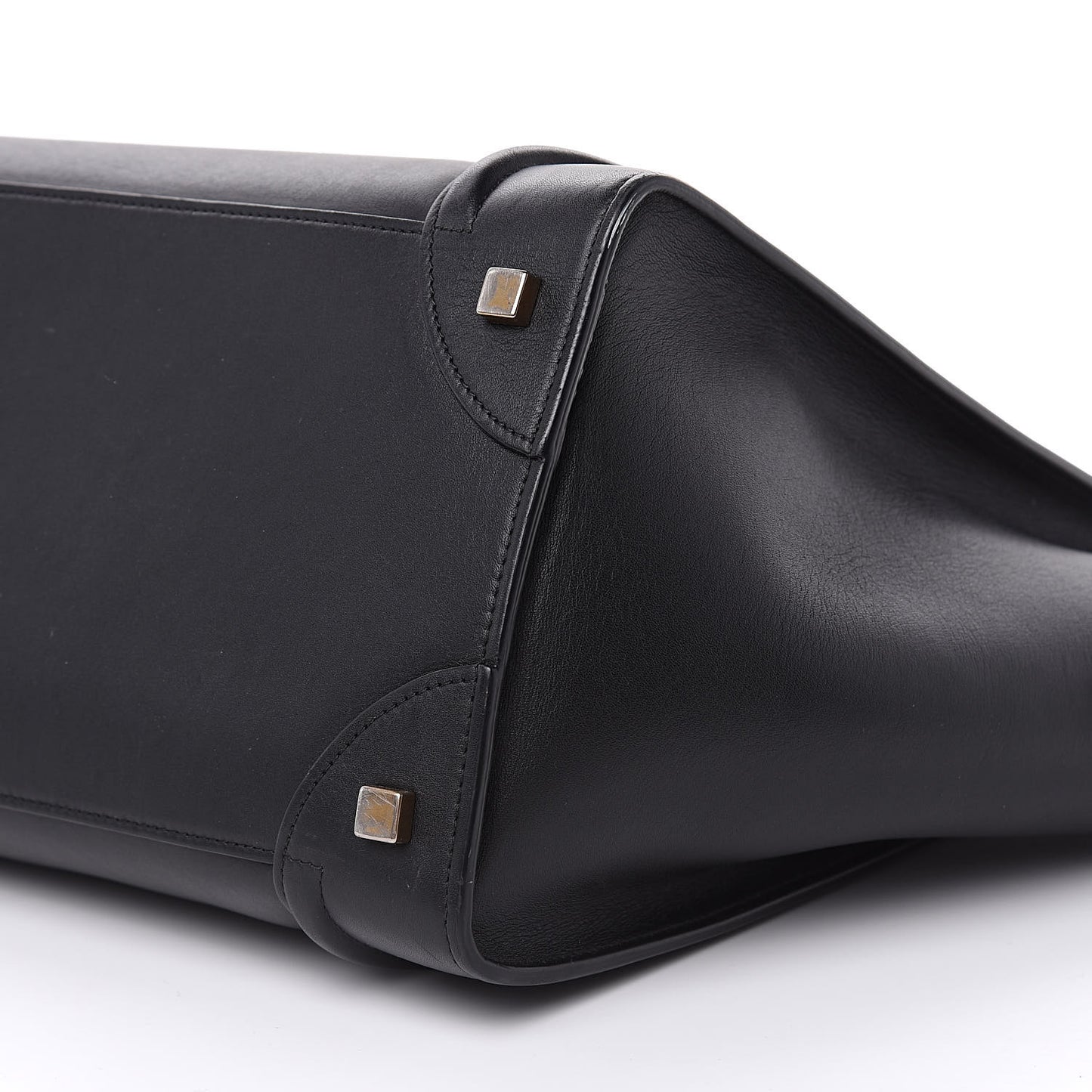 Smooth Calfskin Micro Luggage Black