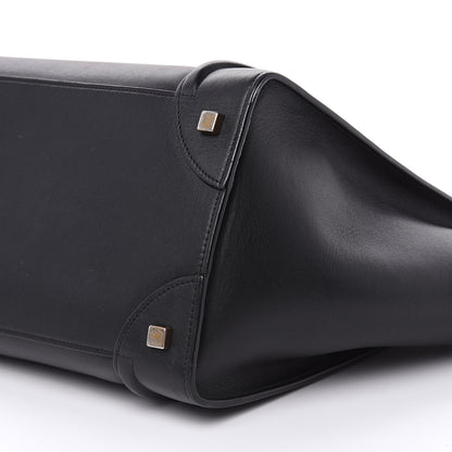 Celine Smooth Calfskin Micro Luggage Black 10 of 16