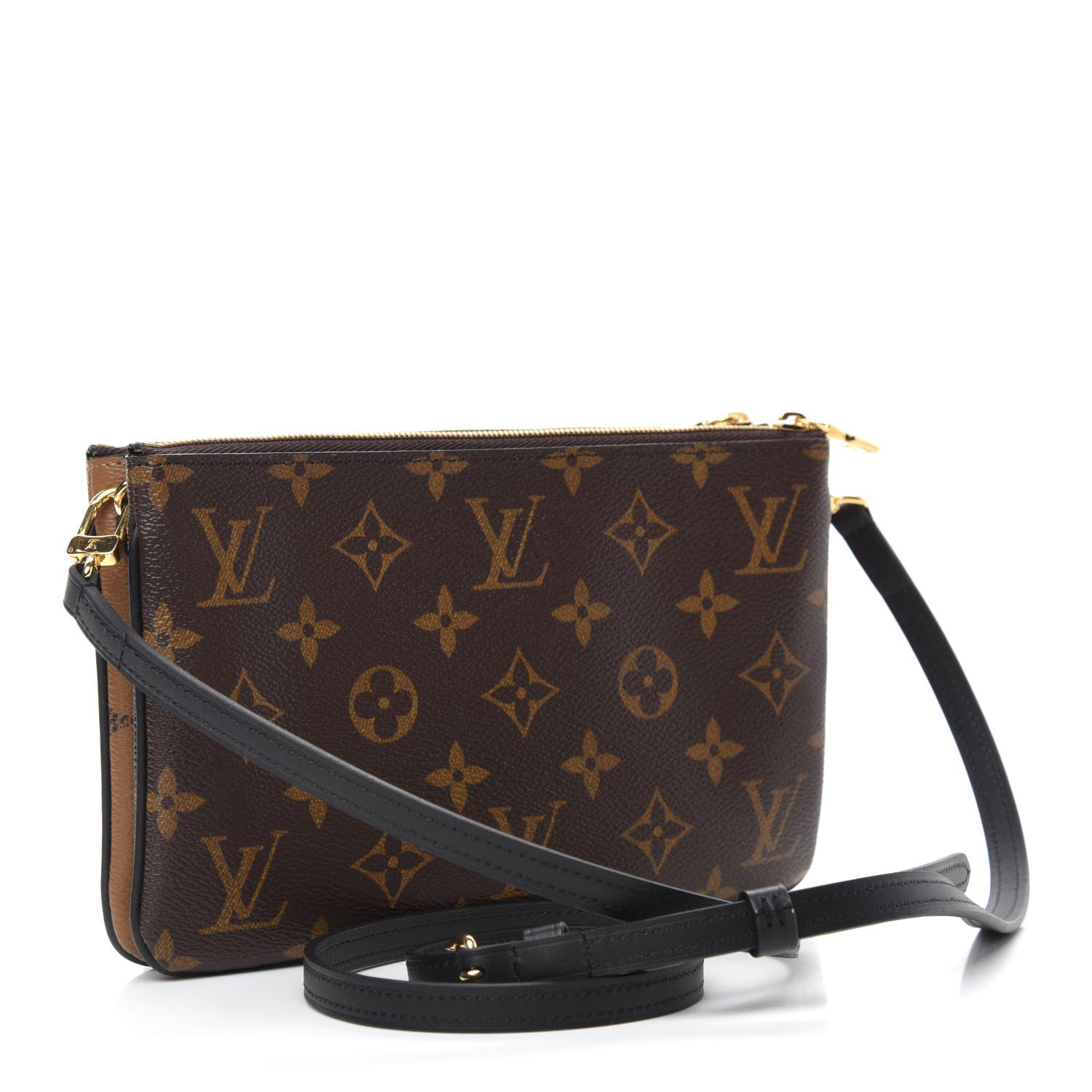 Louis Vuitton Reverse Monogram Giant Double Zip Pochette 3 of 13