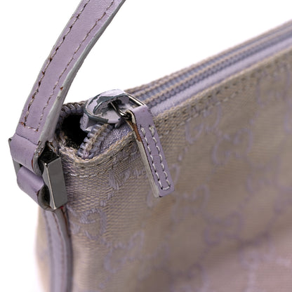 Gucci Monogram Boat Pochette Lilac 15 of 18