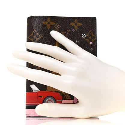 Louis Vuitton Monogram 2019 Christmas Animation Passport Cover Rouge 2 of 9