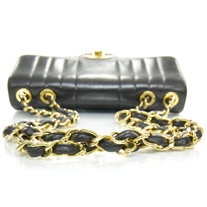 Chanel Lambskin Vertical Quilt Jumbo Flap Black 6 of 11
