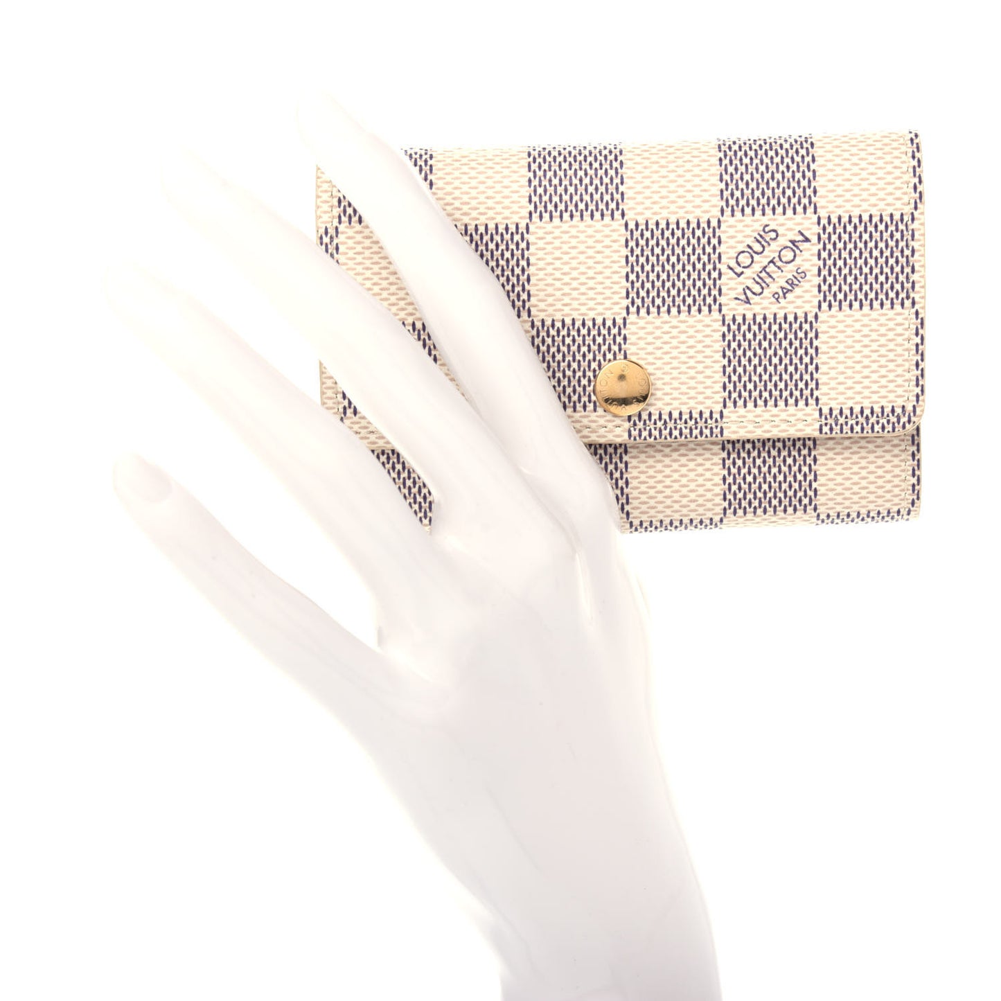 Damier Azur Multicles 6 Key Holder