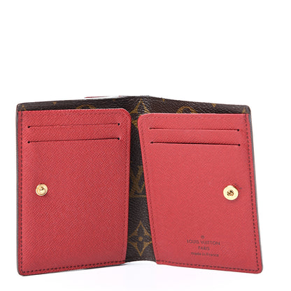 Louis Vuitton Monogram Compact Marie Wallet Rouge 5 of 6