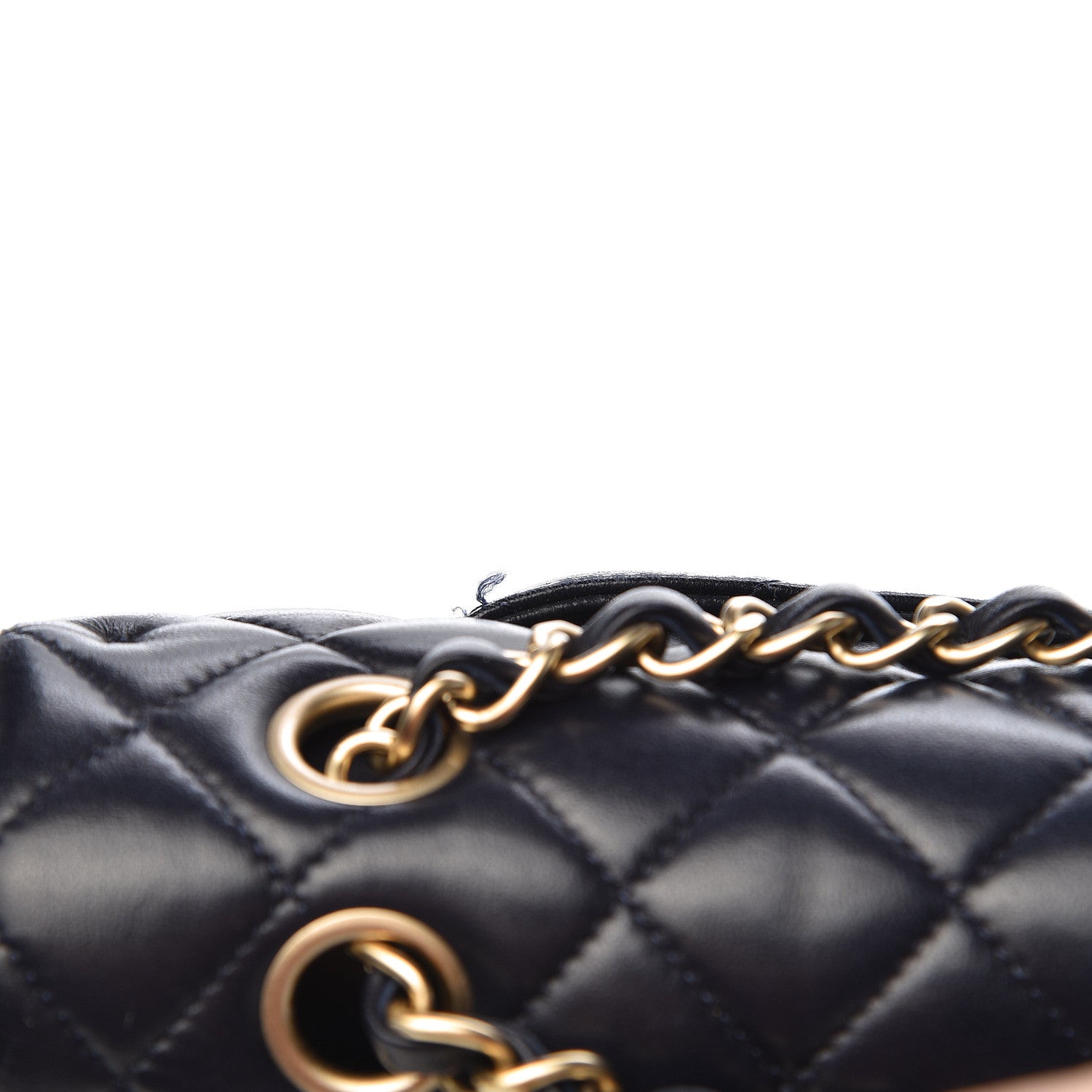 Chanel Lambskin Quilted Medium Double Flap Navy 8 of 19