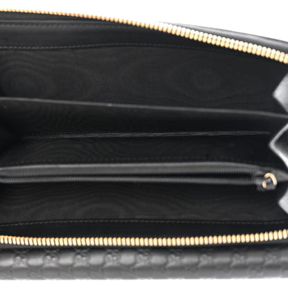 Gucci Soft Microguccissima Continental Zip Wallet Black 6 of 24
