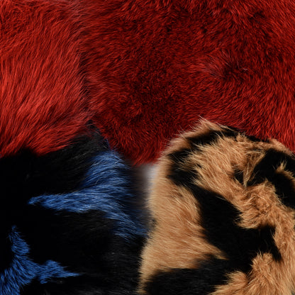 Fendi Fox Fur Stole Multicolor 5 of 9