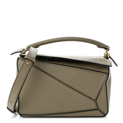 Loewe Calfskin Small Puzzle Bag Artichoke Green 1 of 11