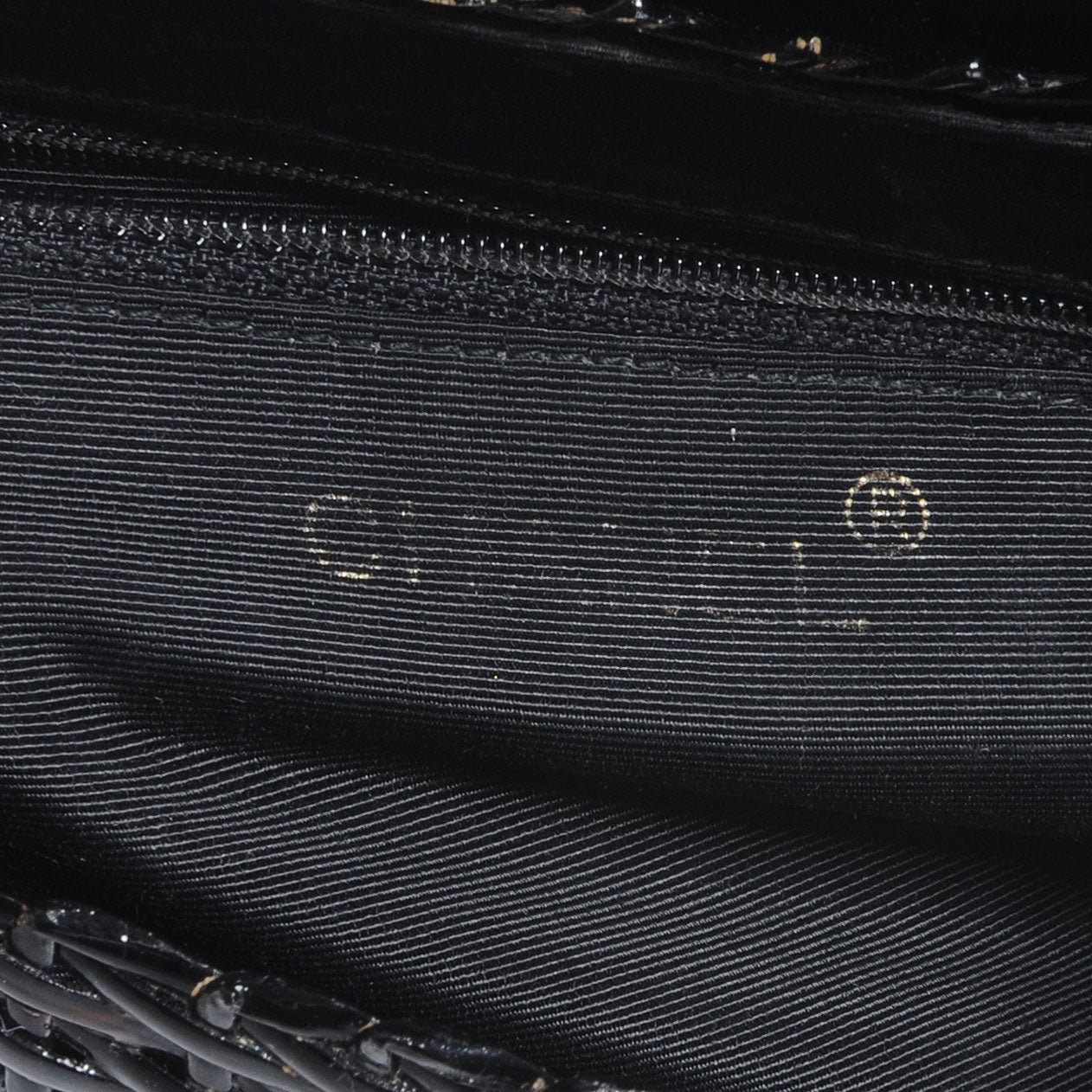 Chanel Straw Bag Tortoise CC Lock Black 6 of 7