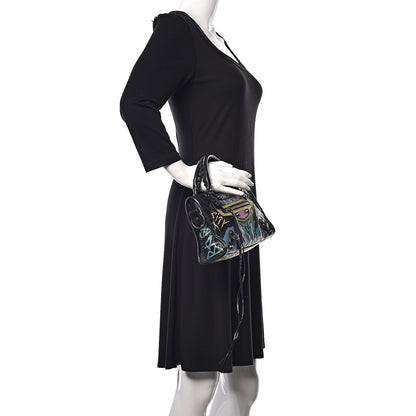 Balenciaga Agneau Arena Graffiti All Over Classic Hardware Mini City Black Multicolor 2 of 10