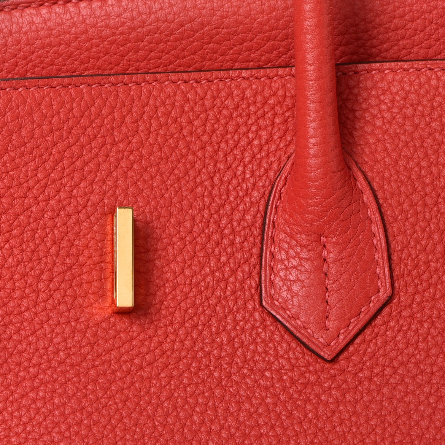 Hermes Togo Birkin 35 Rouge Pivoine 32 of 35