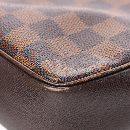 Louis Vuitton Damier Ebene Trousse Make Up Bag Pochette 13 of 14