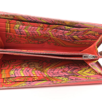 Hermes Epsom Silk'in Wallet Rose Jaipur 5 of 6