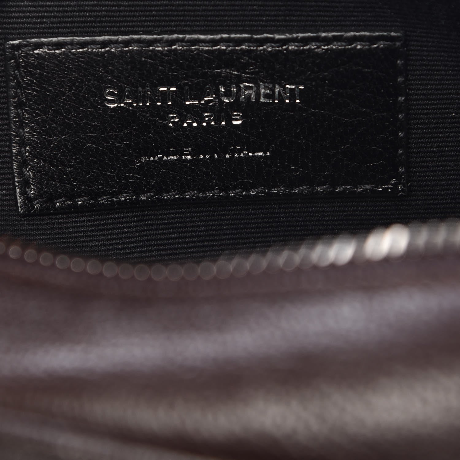 Saint Laurent Lambskin Monogram Small Lou Camera Bag Black Tulipe 6 of 11