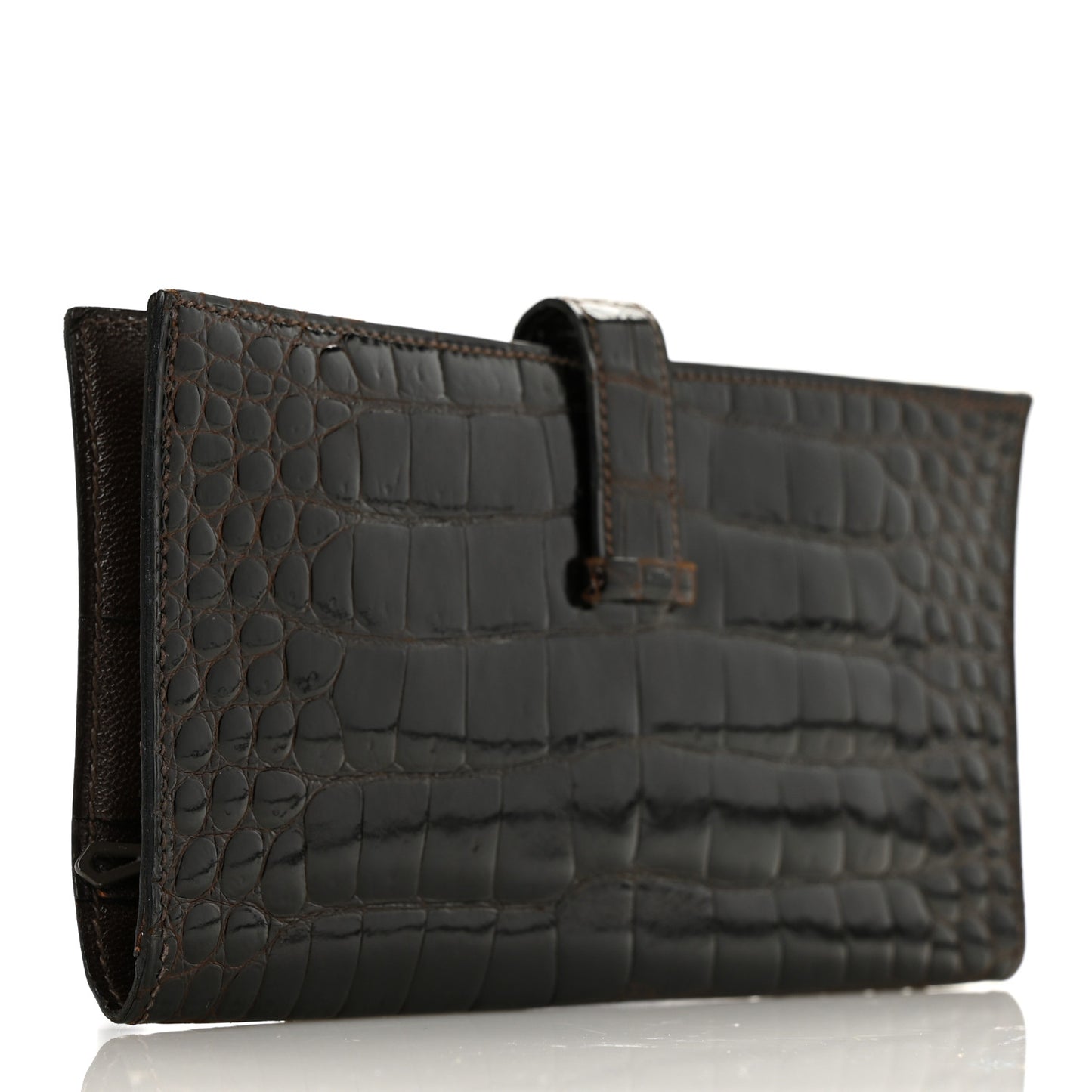 Shiny Alligator Bearn Wallet Ebene