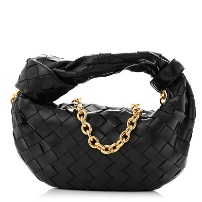 Bottega Veneta Nappa Intrecciato Mini Chain Jodie Black 1 of 12
