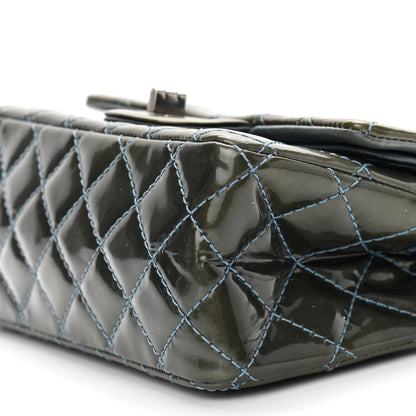 Chanel Patent 2.55 Reissue Flap 224 Blue 10 of 14