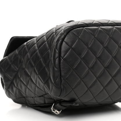 Chanel Calfskin Quilted Small Urban Spirit Backpack Black 9 of 10