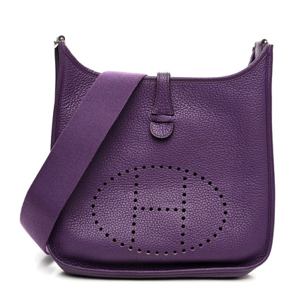 Hermes Taurillon Clemence Evelyne III PM Anemone 1 of 11