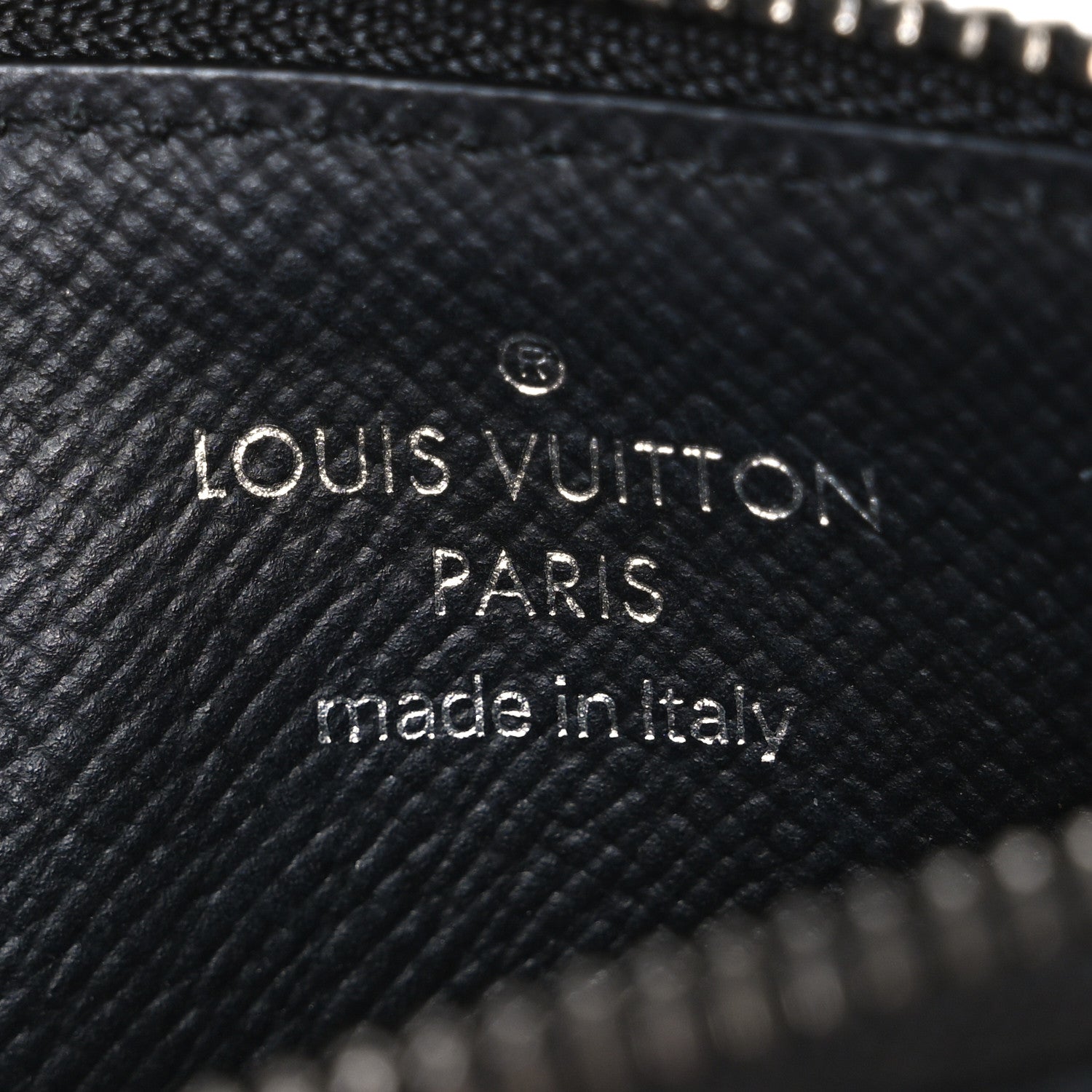 Louis Vuitton Monogram Eclipse Taiga Coin Card Holder 6 of 6