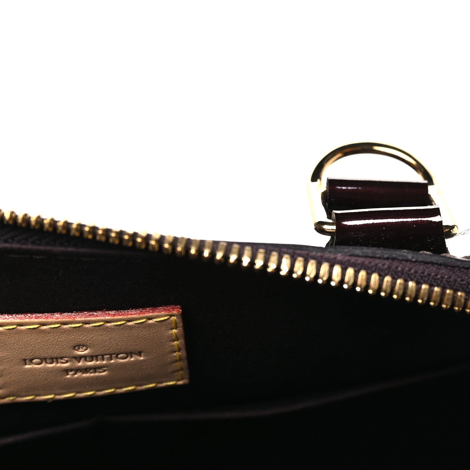 Louis Vuitton Vernis Alma PM Amarante 9 of 10