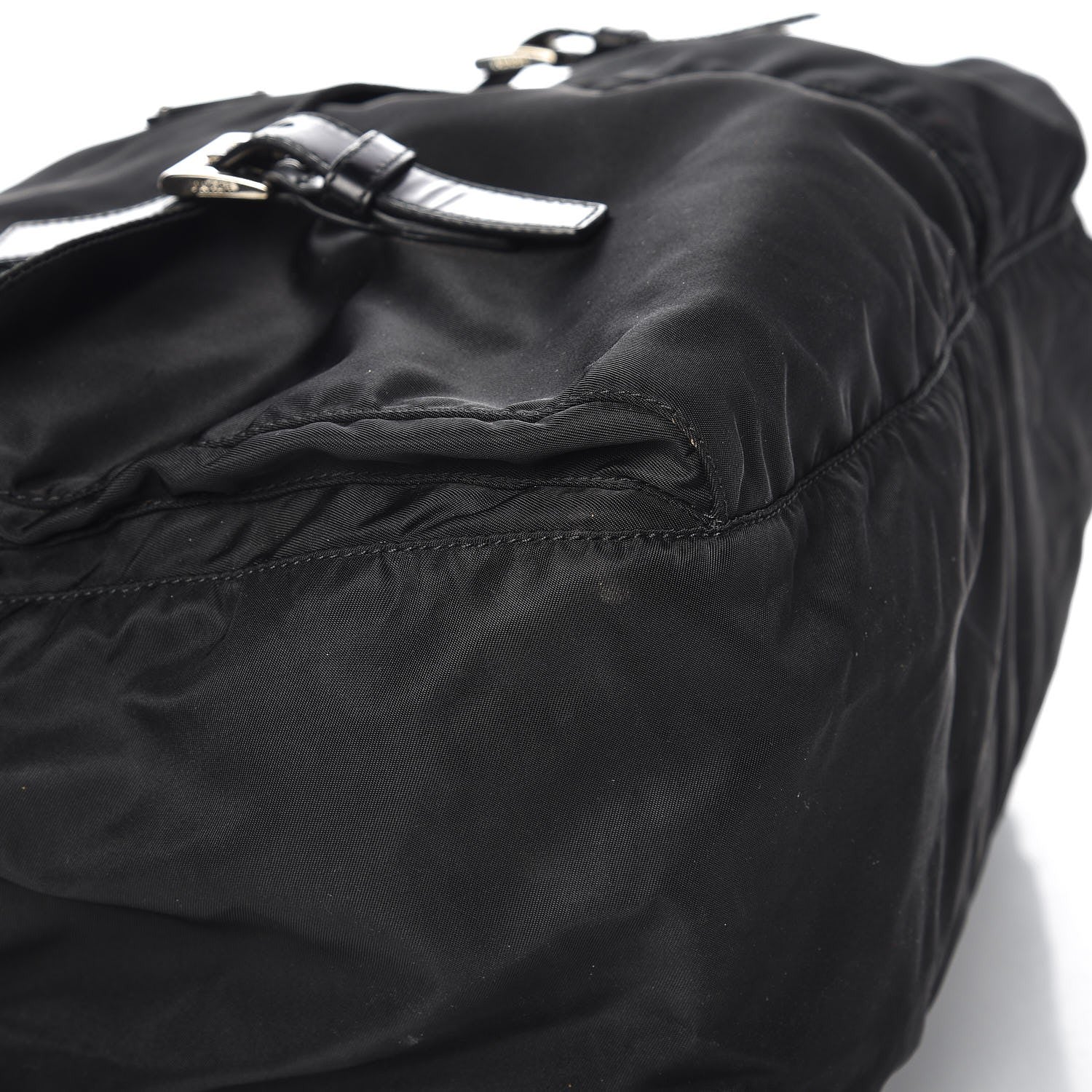 Prada Nylon Vela Messenger Bag Black 10 of 11
