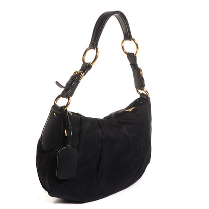 Prada Tessuto Nylon Shoulder Bag Nero Black 3 of 9
