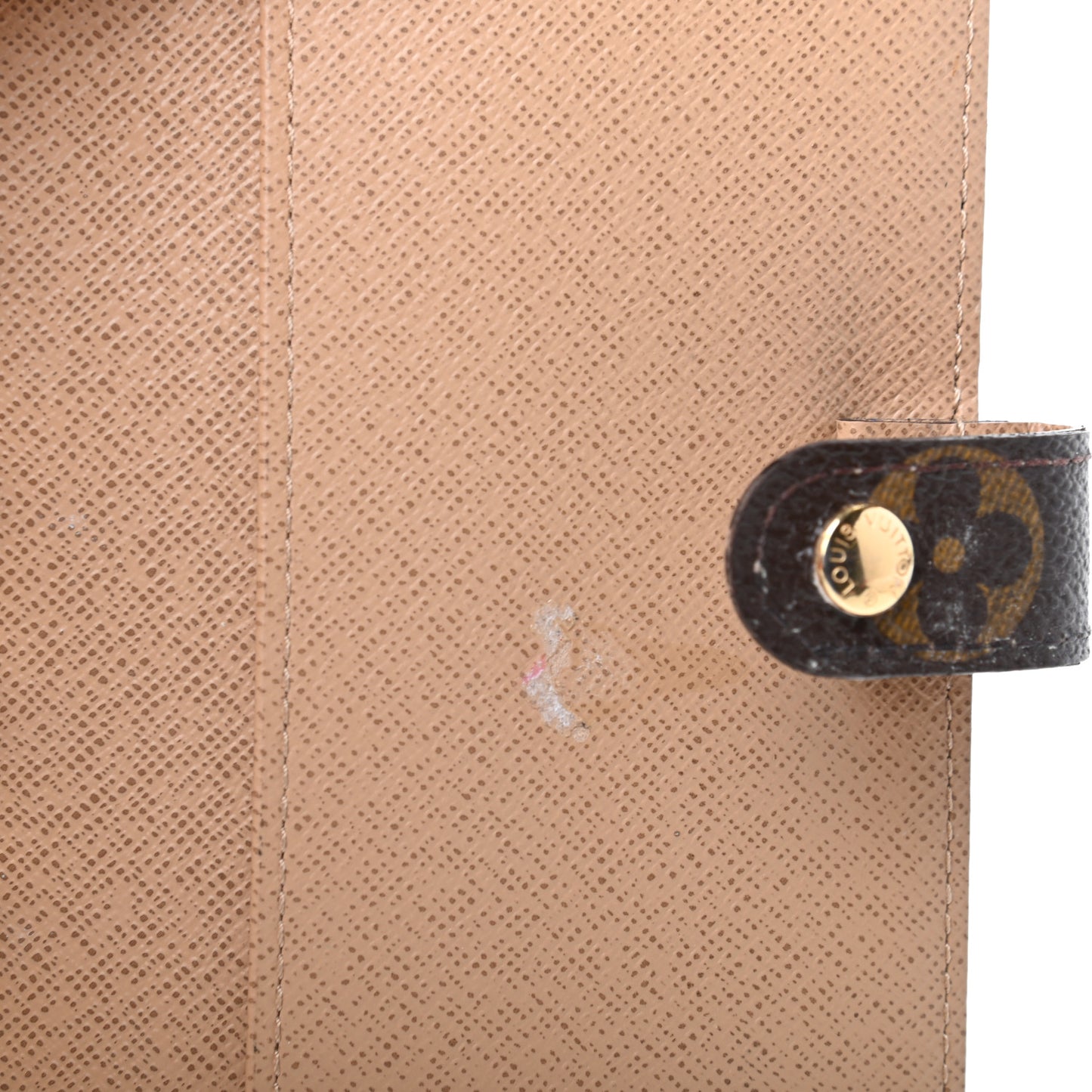 Monogram Complice Trunks and Bags Small Ring Agenda Cover Beige