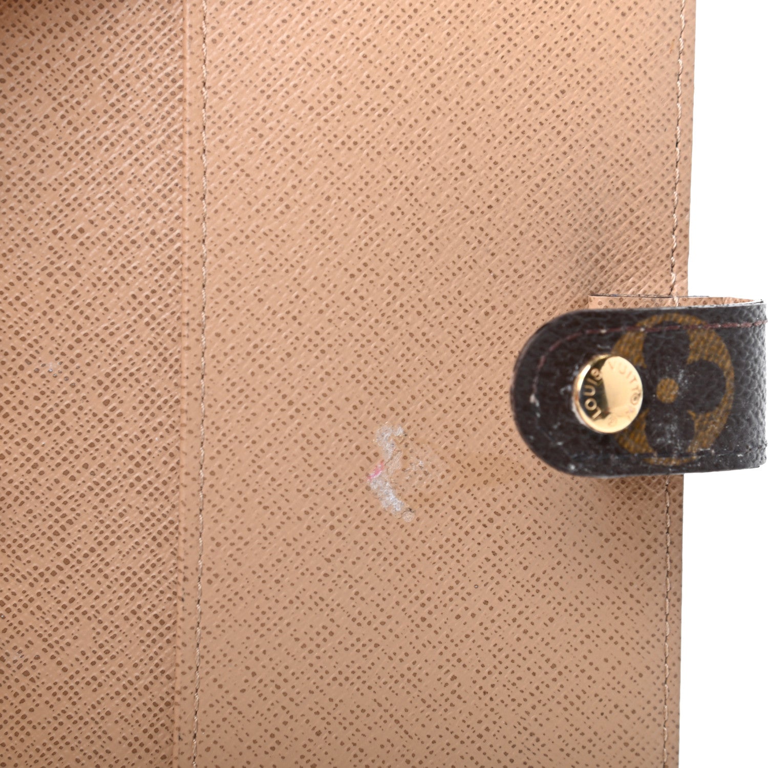 Louis Vuitton Monogram Complice Trunks and Bags Small Ring Agenda Cover Beige 7 of 8