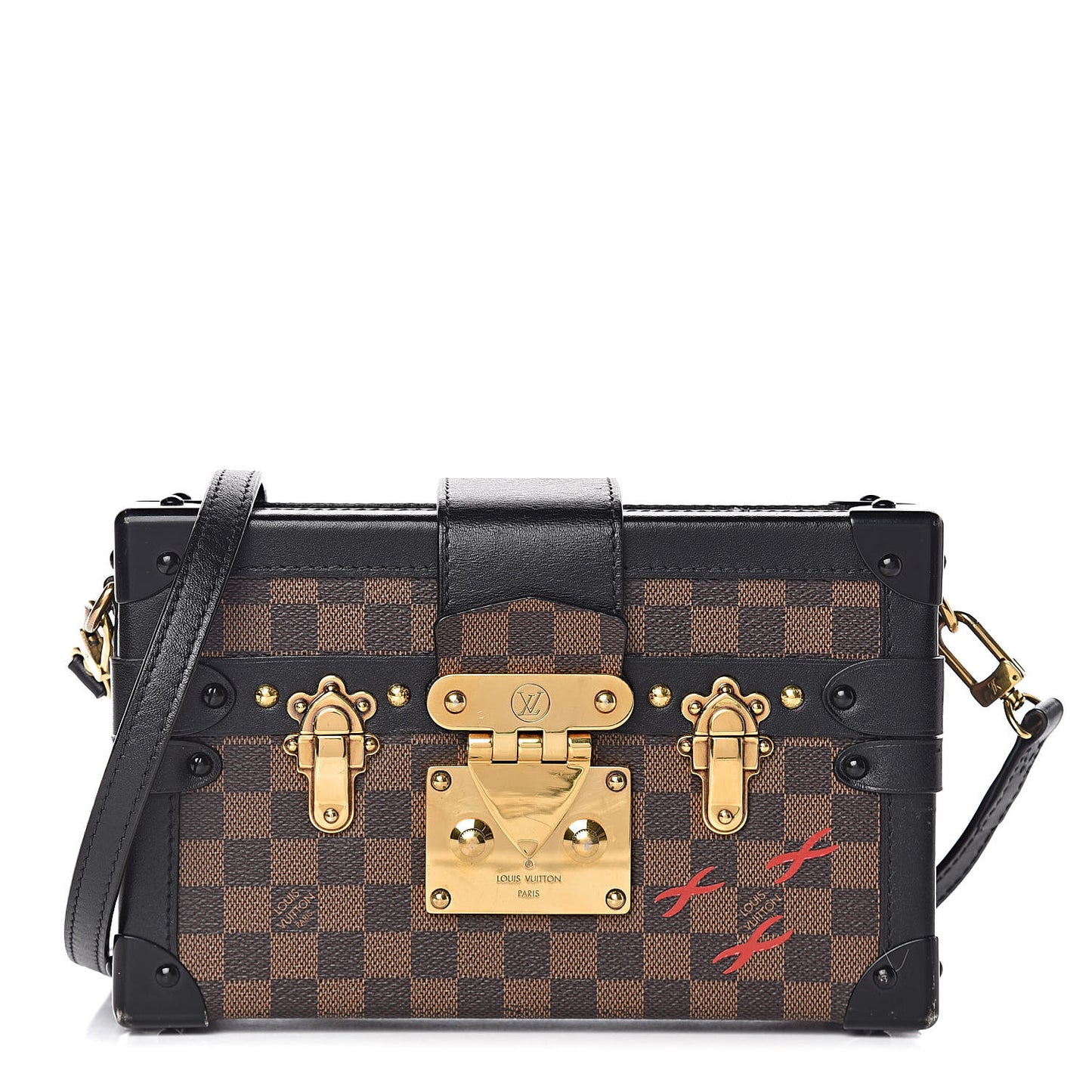 Damier Ebene Petite Malle Black