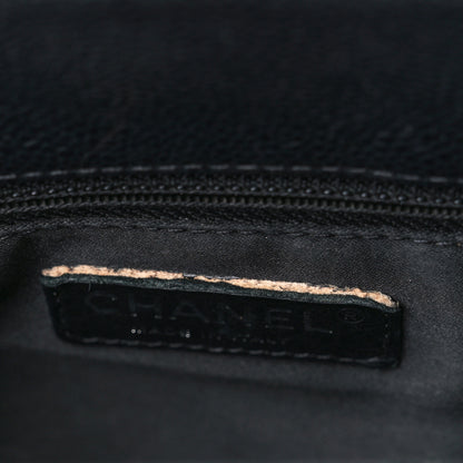 Chanel Caviar Quilted Grand Shopping Tote GST Black 11 of 12