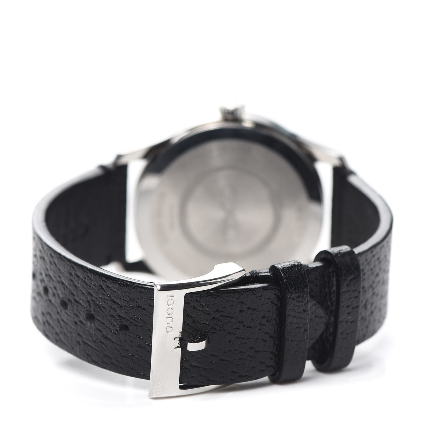 Stainless Steel Calfskin 38mm G-Timeless Bee Quartz Watch Black