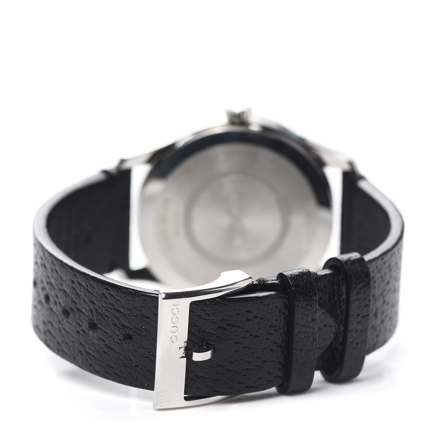 Gucci Stainless Steel Calfskin 38mm G-Timeless Bee Quartz Watch Black 3 of 5