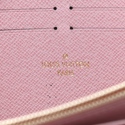 Louis Vuitton Monogram Zippy Wallet Rose Ballerine 6 of 10