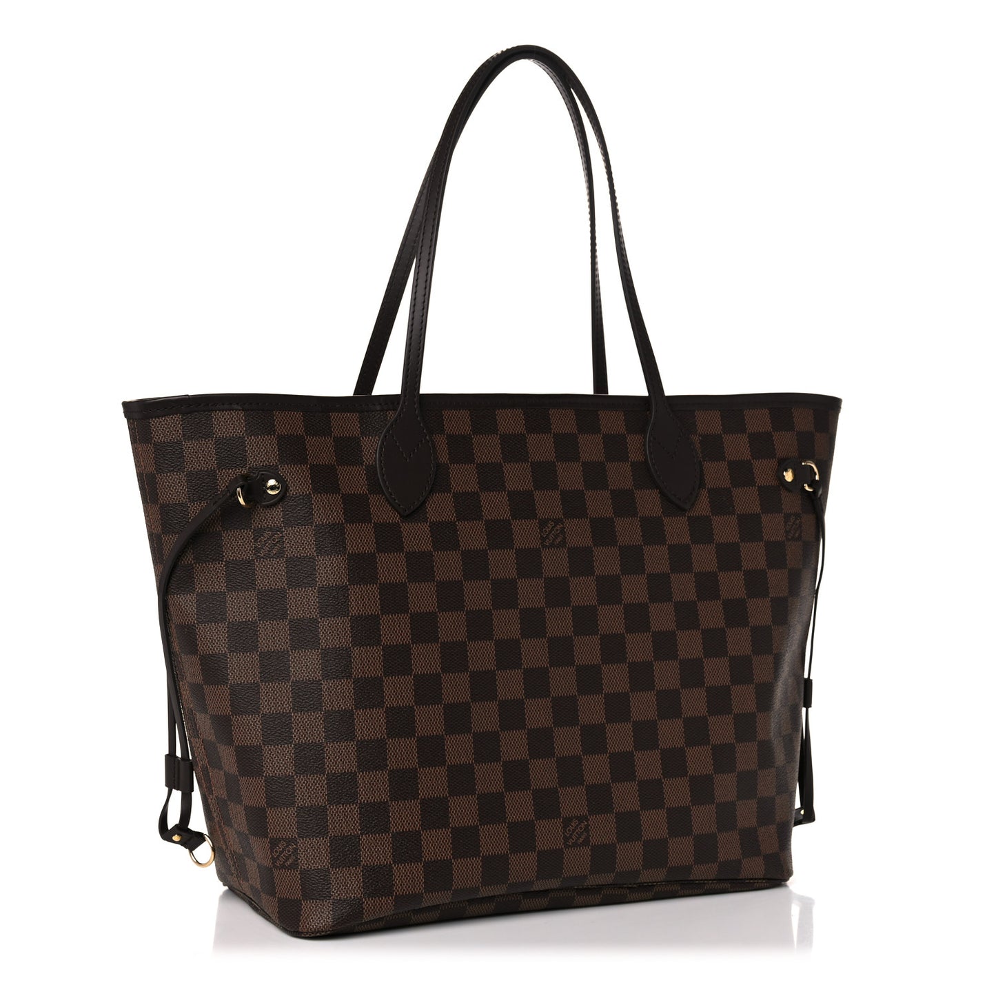 Damier Ebene Neo Neverfull MM Rose Ballerine