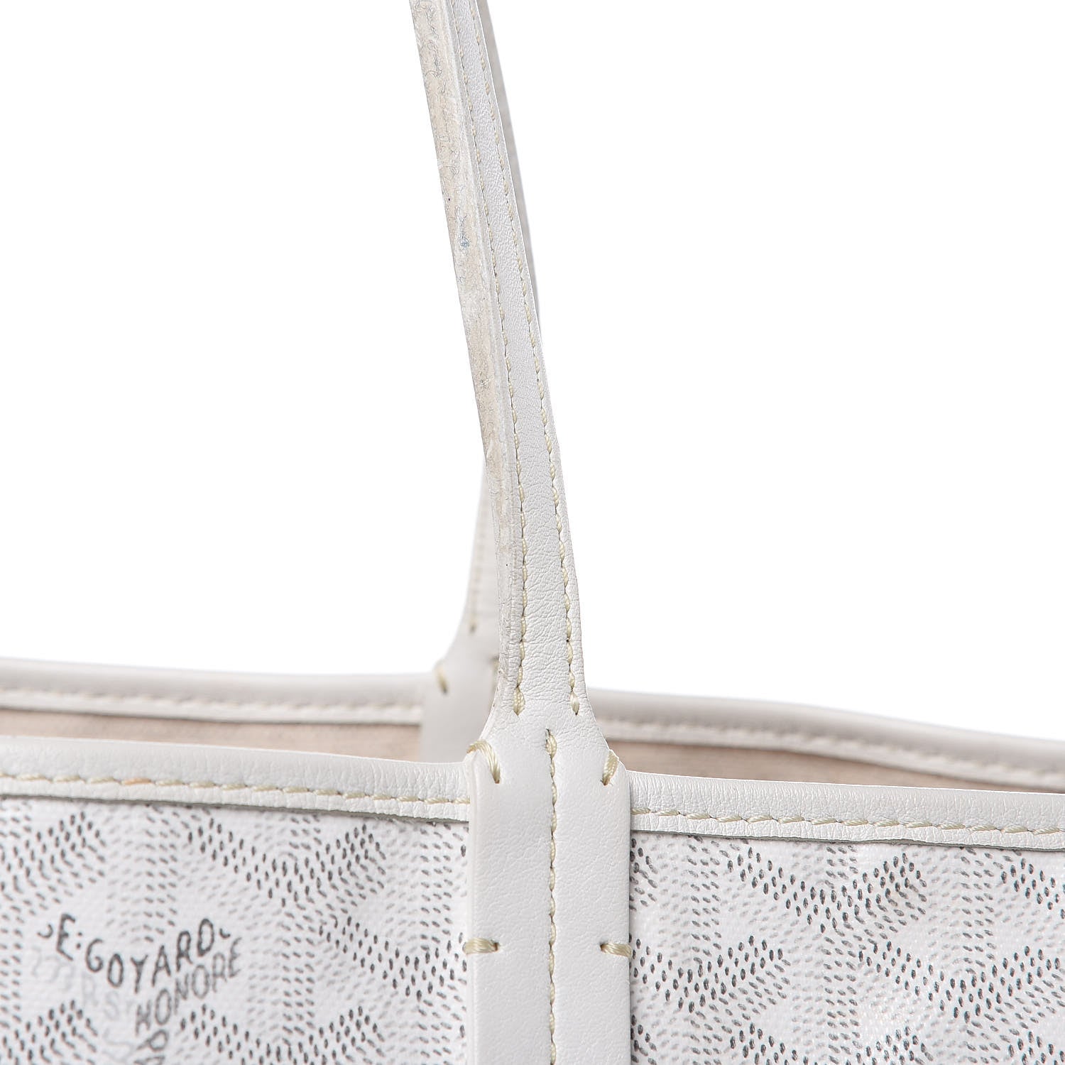Goyard Goyardine Saint Louis PM White 14 of 14