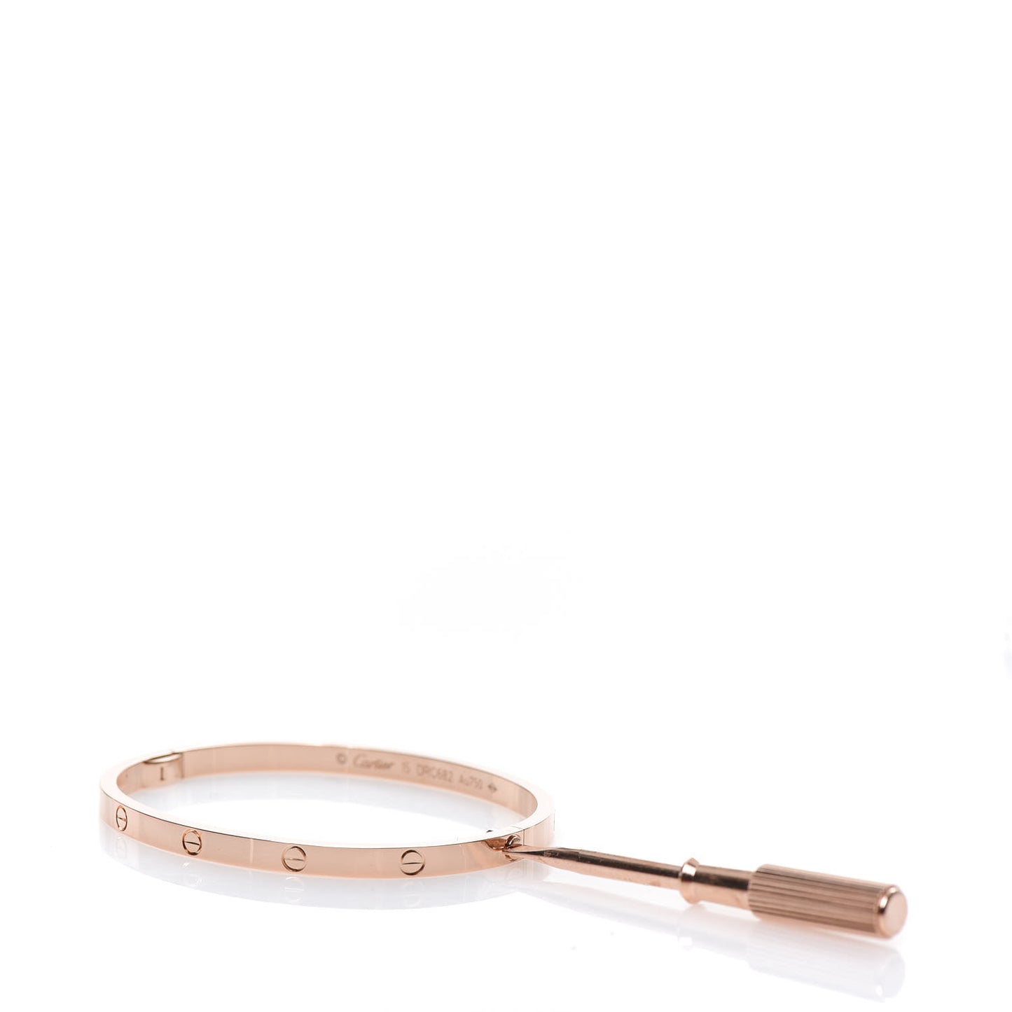 18K Pink Gold Small LOVE Bracelet 15