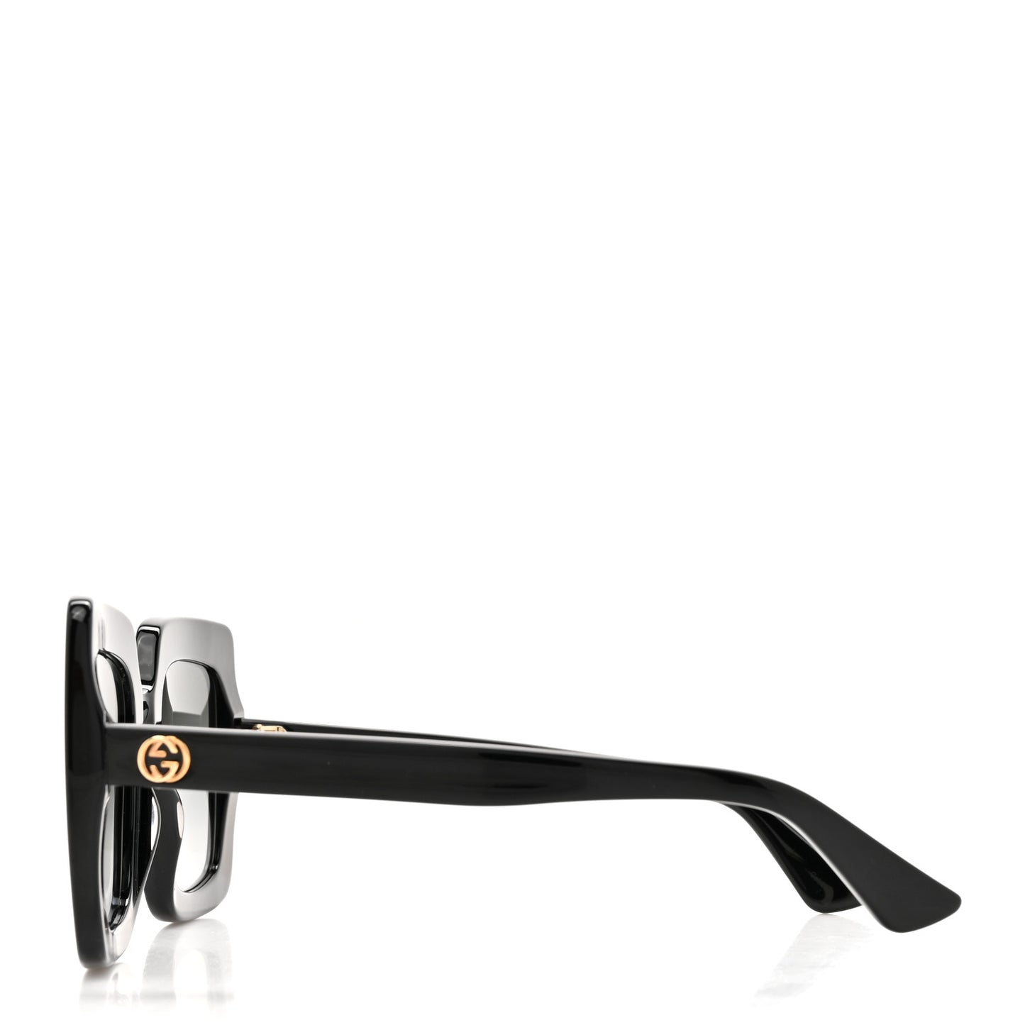 Acetate Oversize Sunglasses GG0328S Black