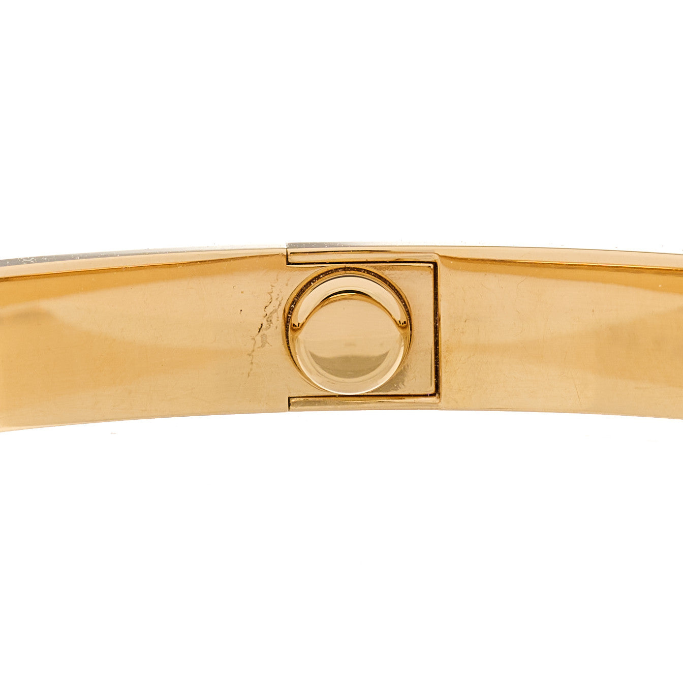 Cartier 18K Yellow Gold LOVE Bracelet 17 5 of 9