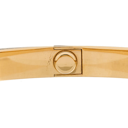 Cartier 18K Yellow Gold LOVE Bracelet 17 5 of 9