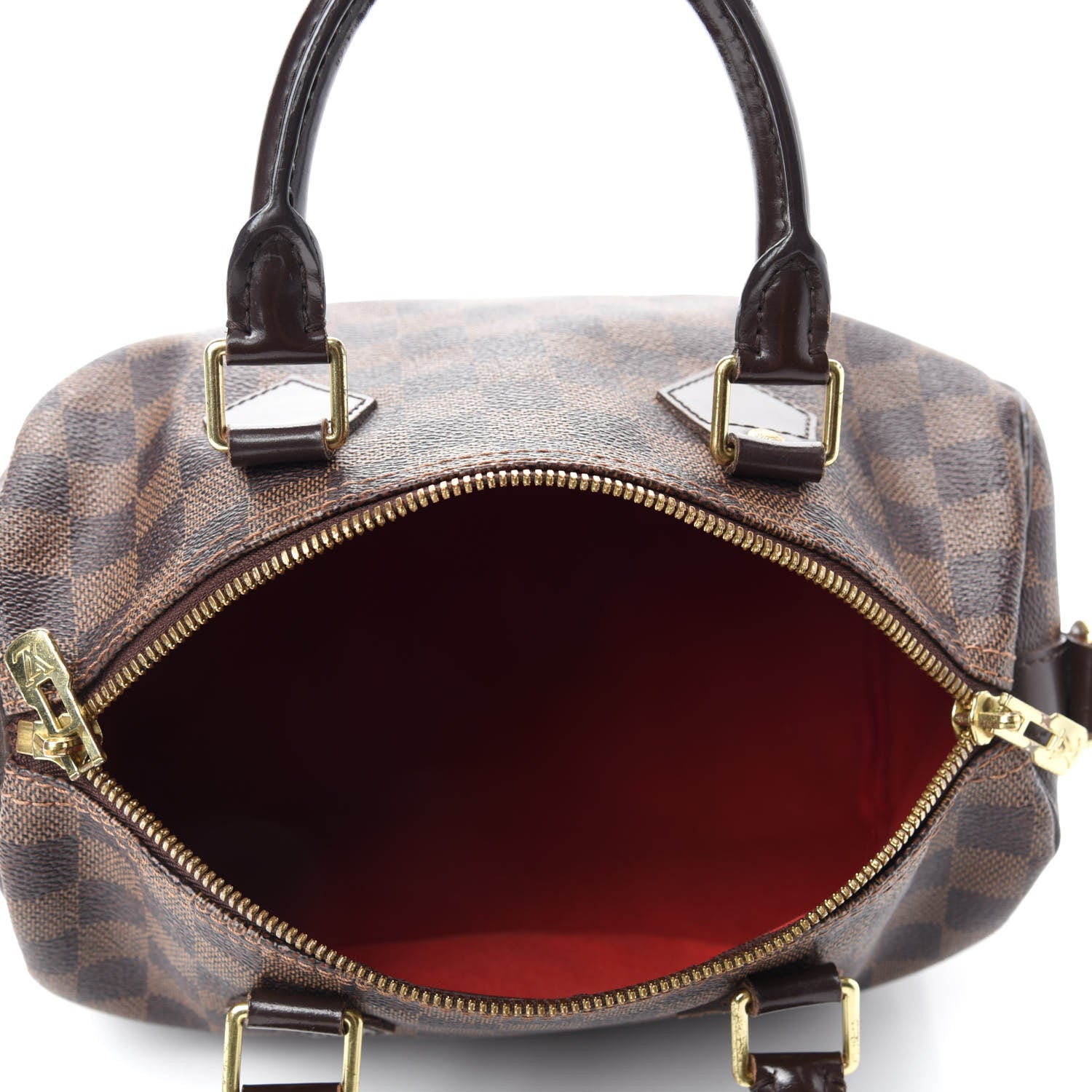Louis Vuitton Damier Ebene Speedy Bandouliere 25 5 of 12