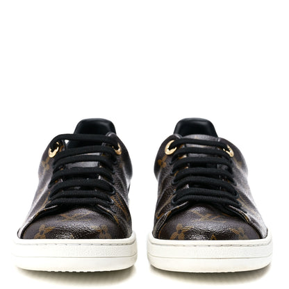 Louis Vuitton Patent Monogram Frontrow Sneakers 35 2 of 8