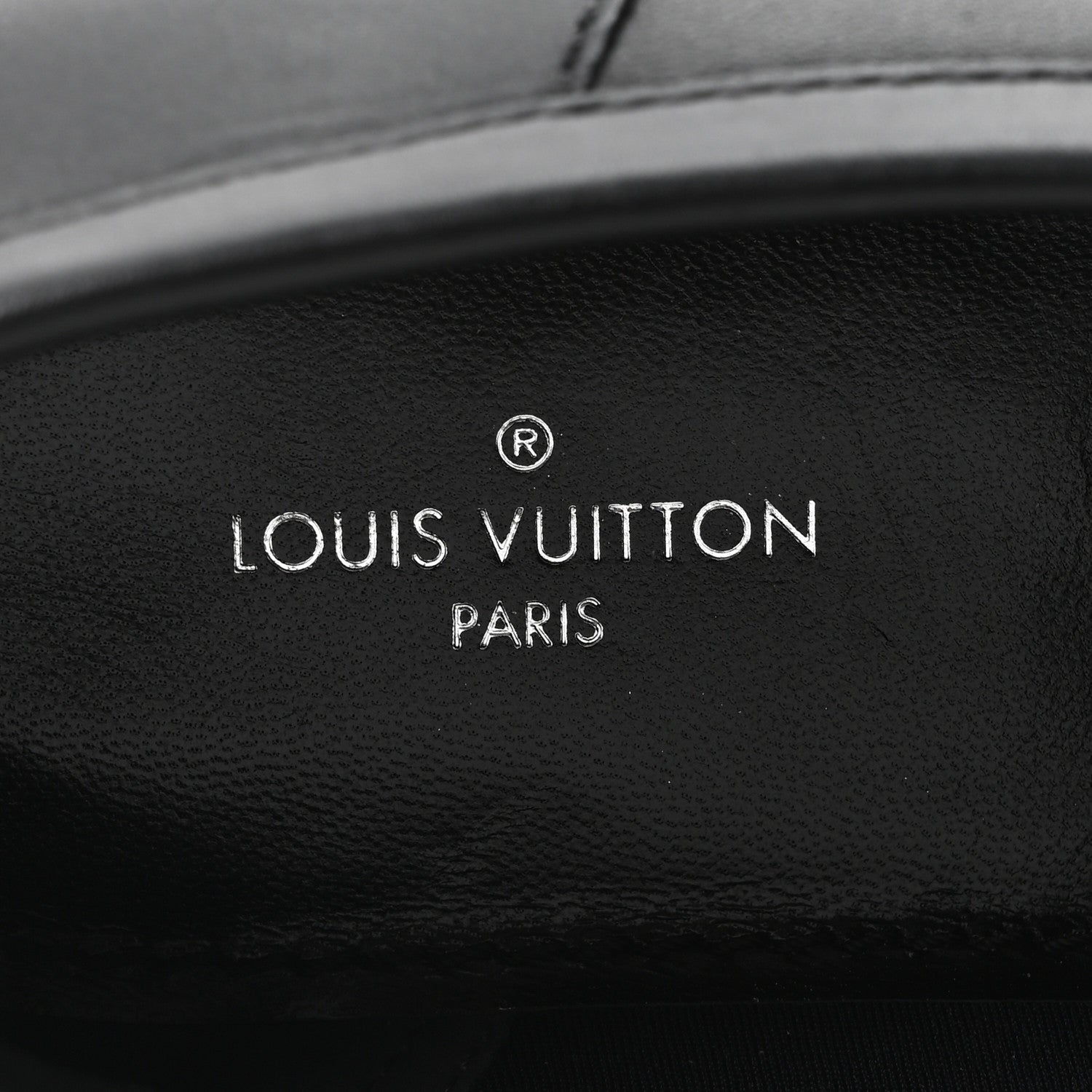 Louis Vuitton Monogram Calfskin Academy Loafers 38 Black 8 of 9