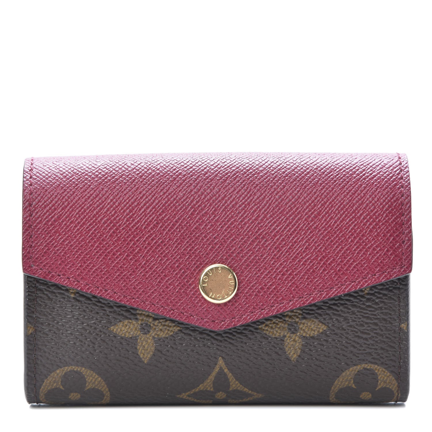 Louis Vuitton Monogram Sarah Multicartes Fuchsia 1 of 7