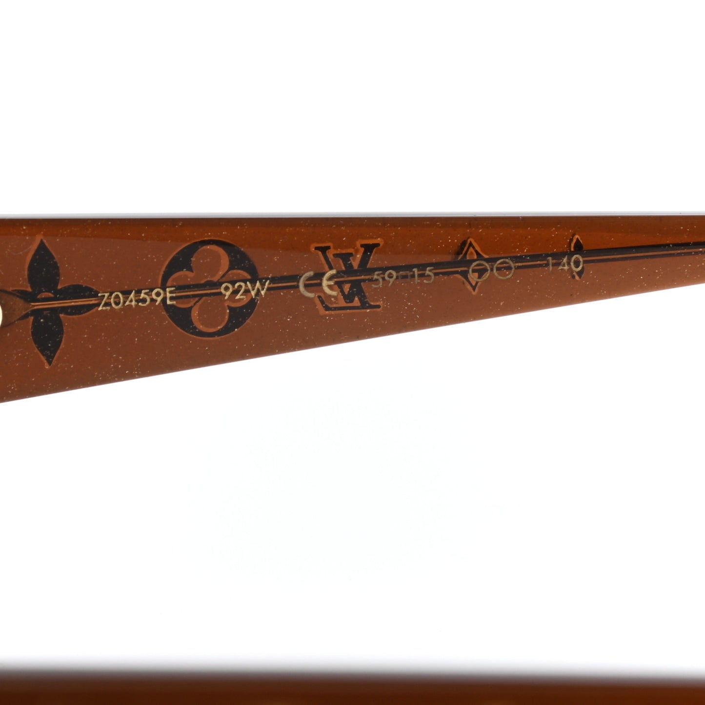 Acetate Obsession GM Sunglasses Z0459W Brown Glitter