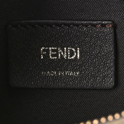 Fendi Vitello Seta Goatskin Suede Sun Cloud Inlay Medium Fendigraphy Hobo Bag Multicolor White Ice 6 of 8